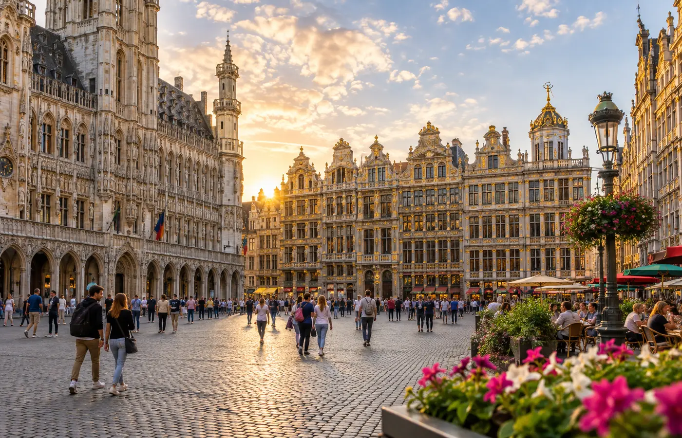 Paysage emblématique de Belgique