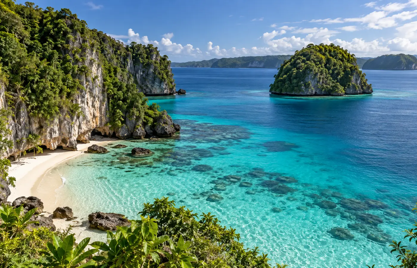 Paysage emblématique des Tonga